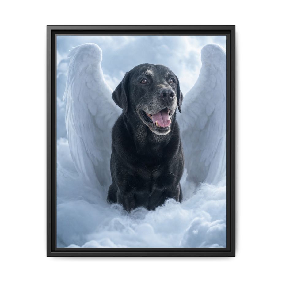 Framed 16x20 Black front
