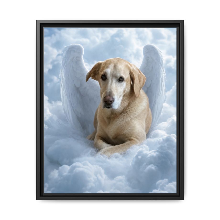 Framed 16x20 Black front