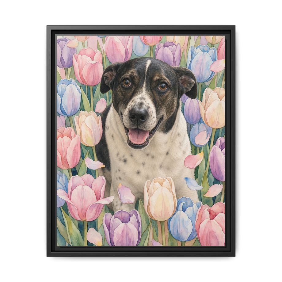 Framed 16x20 Black front