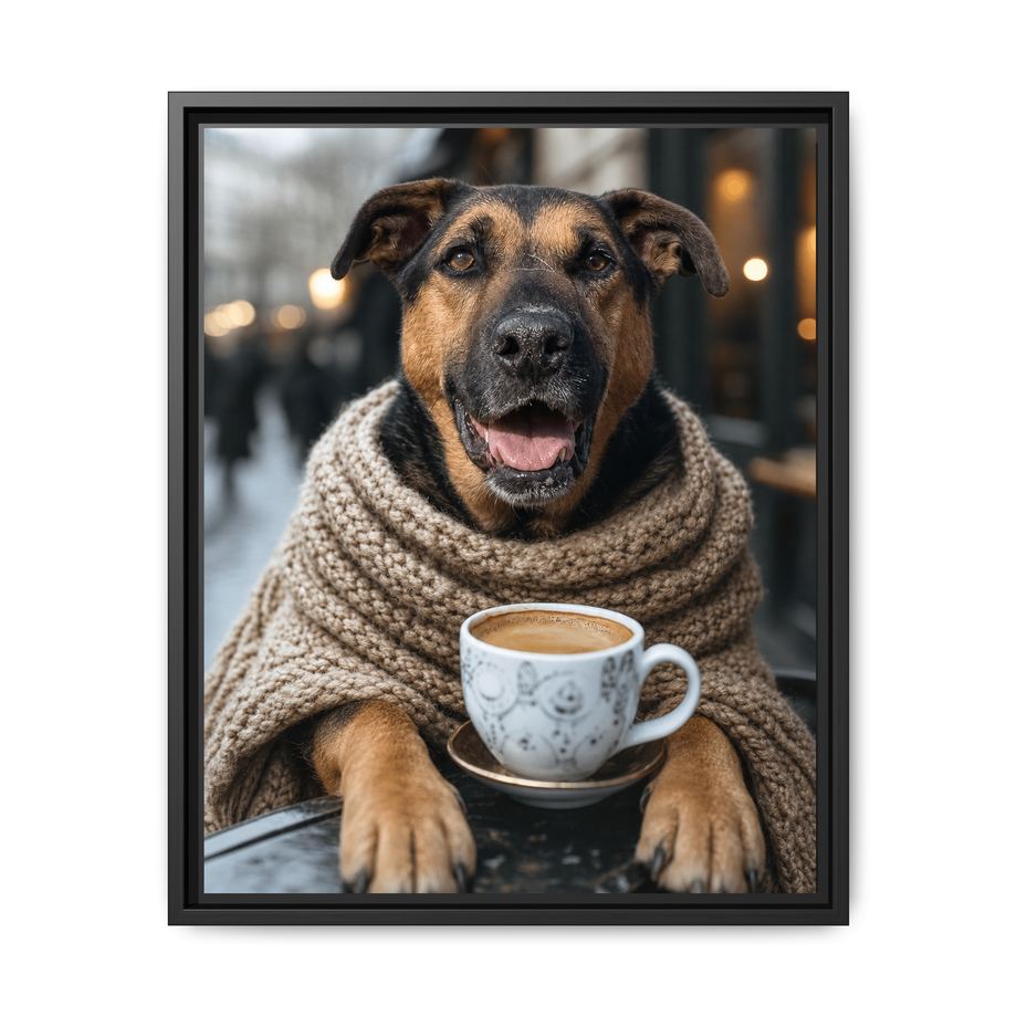 Framed 16x20 Black front