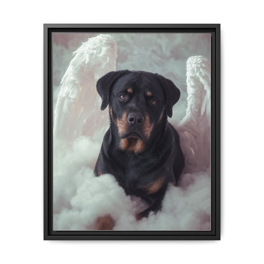 Framed 16x20 Black front