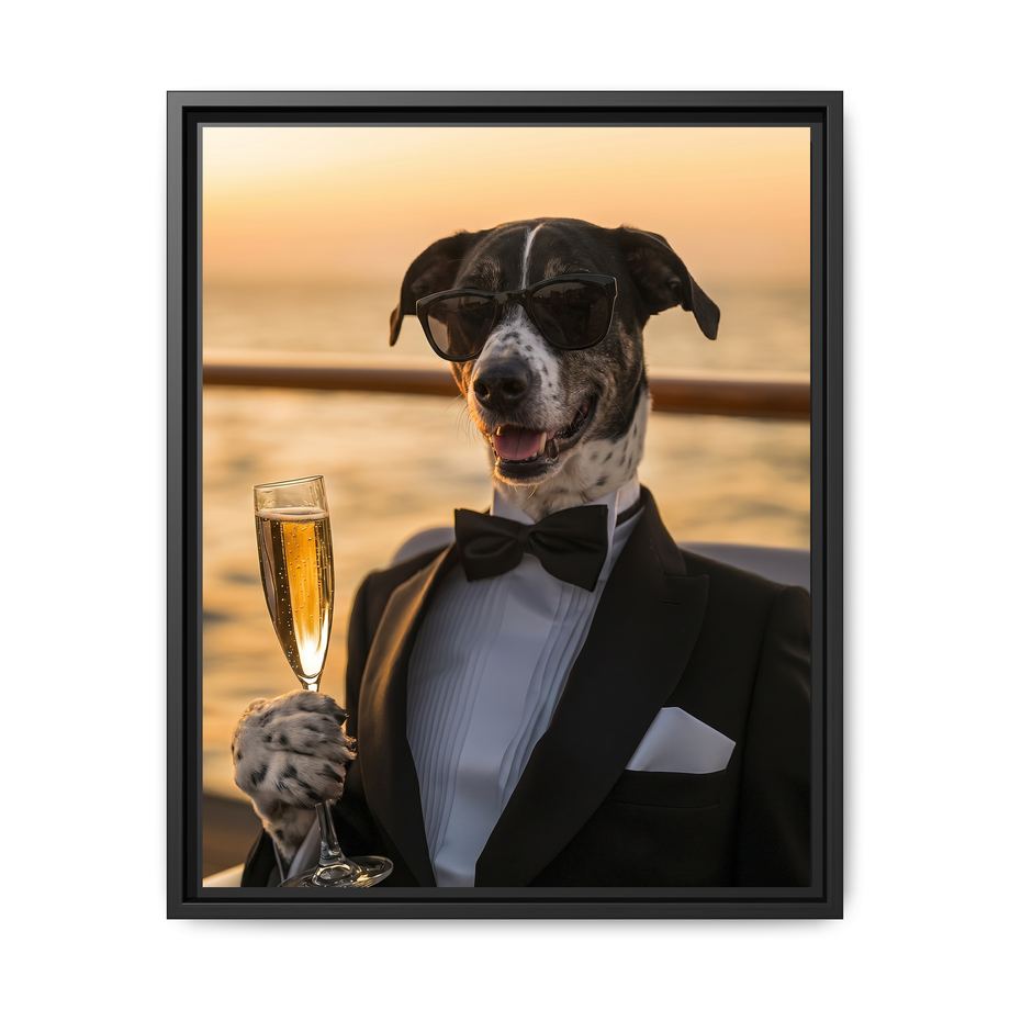 Framed 16x20 Black front