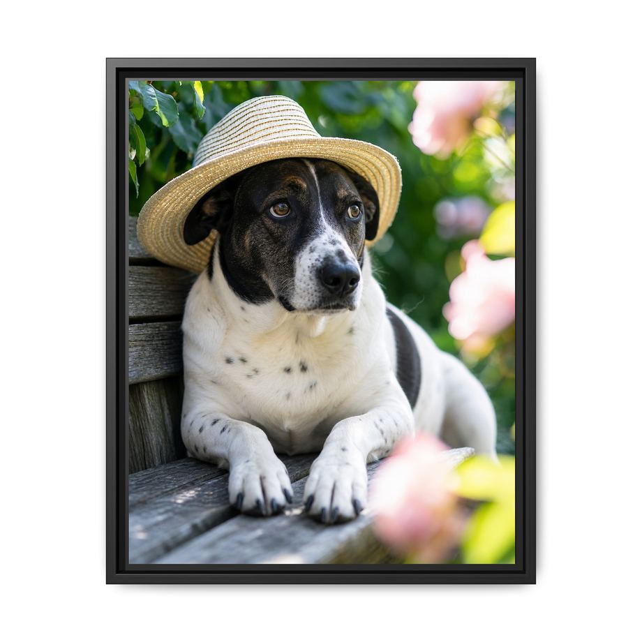 Framed 16x20 Black front