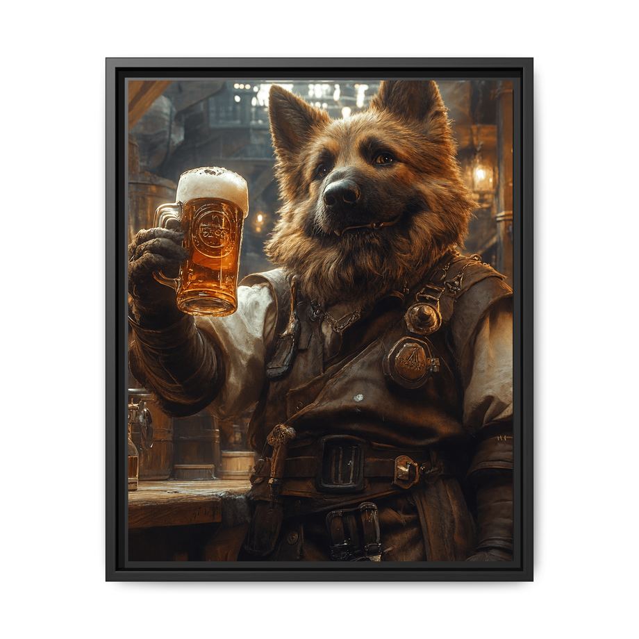 Framed 16x20 Black front