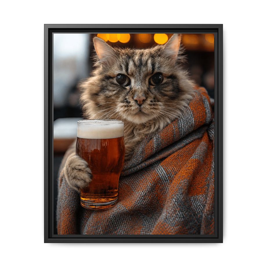 Framed 16x20 Black front