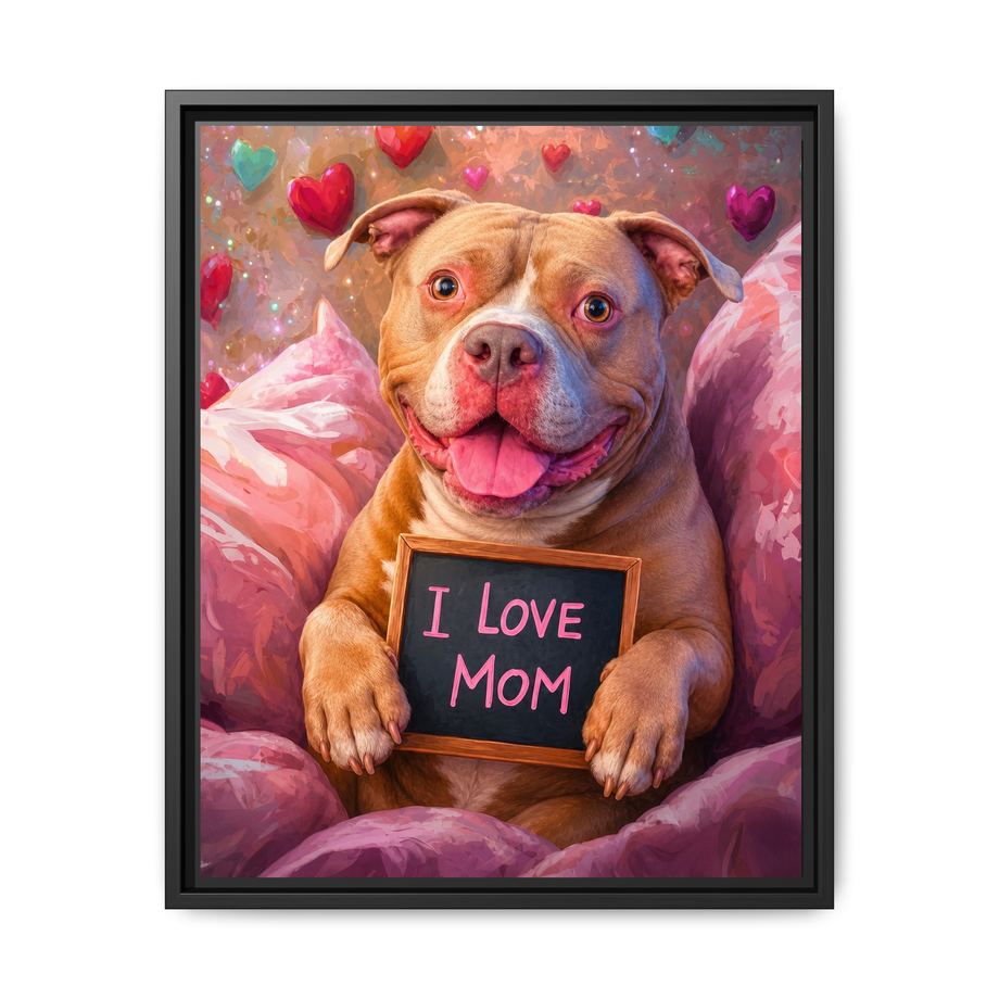 Framed 16x20 Black front