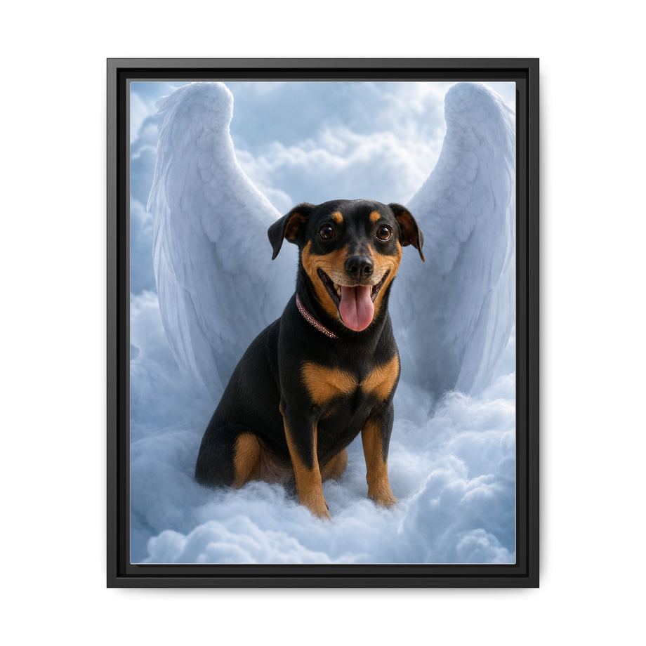 Framed 16x20 Black front