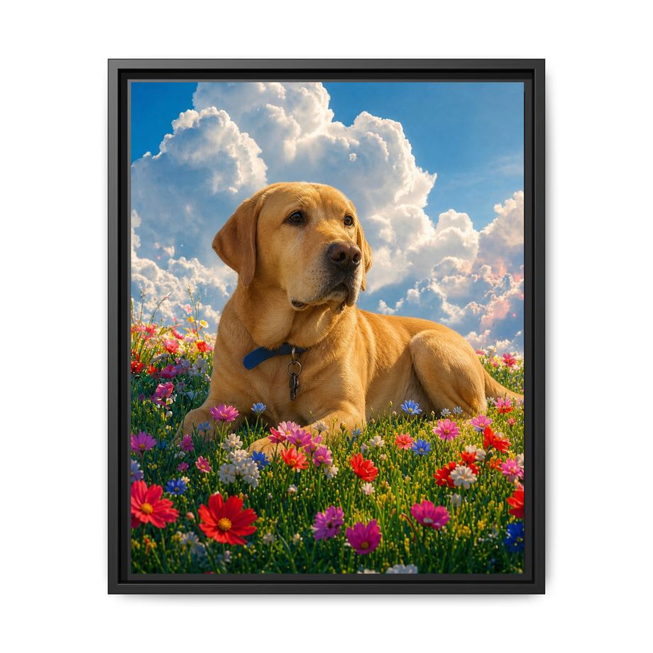 Framed 16x20 Black front