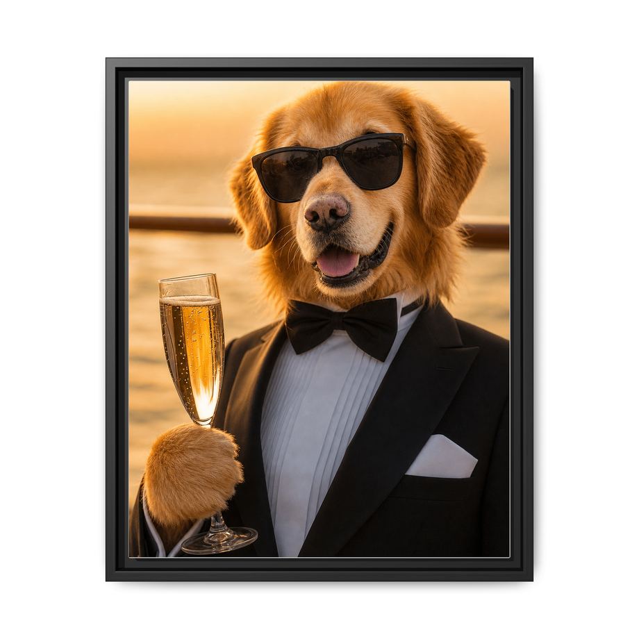 Framed 16x20 Black front