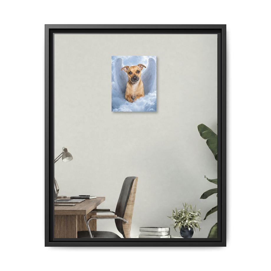 Framed 16x20 Black front