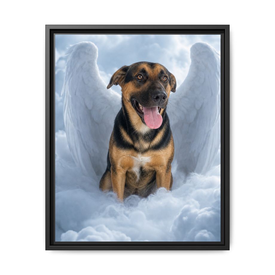 Framed 16x20 Black front