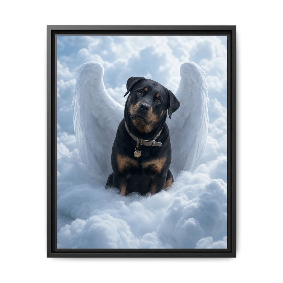 Framed 16x20 Black front