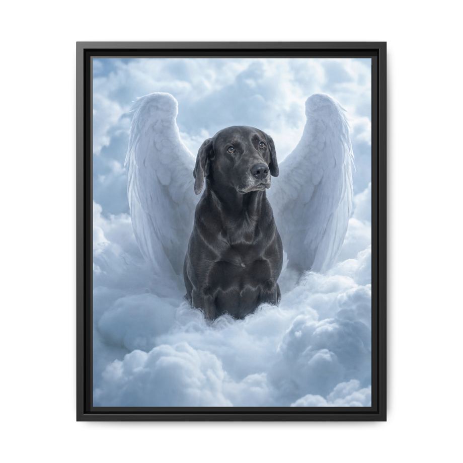 Framed 16x20 Black front