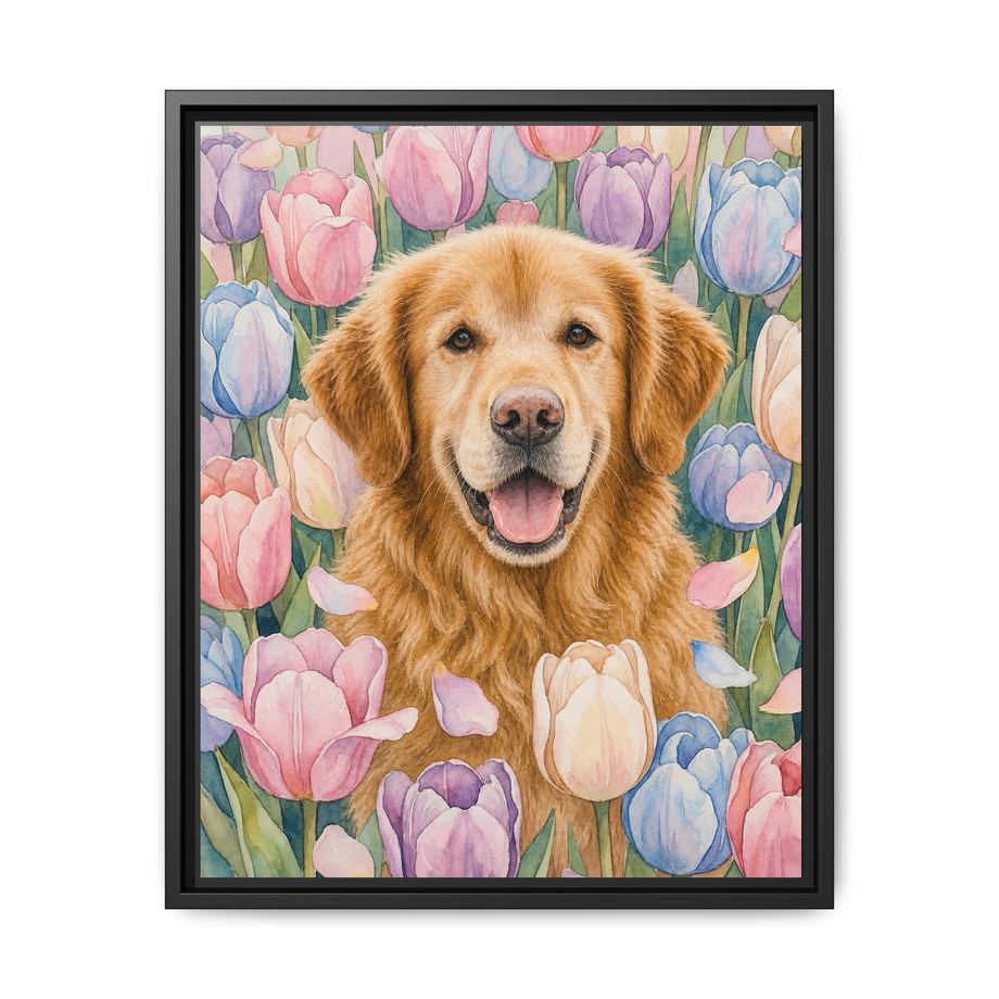 Framed 16x20 Black front