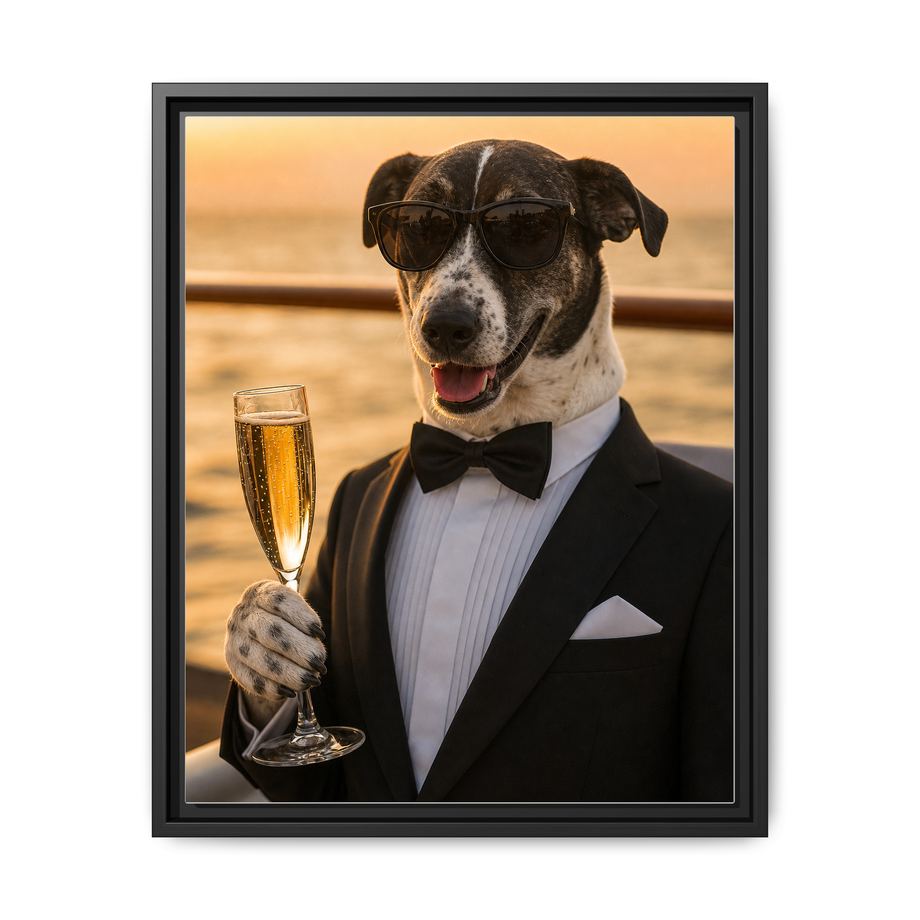 Framed 16x20 Black front