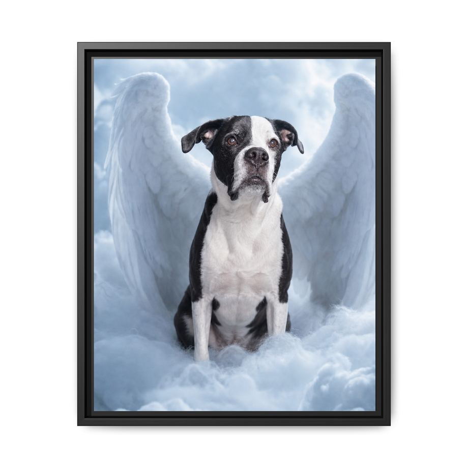 Framed 16x20 Black front