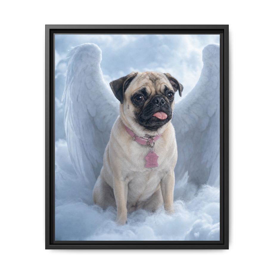 Framed 16x20 Black front
