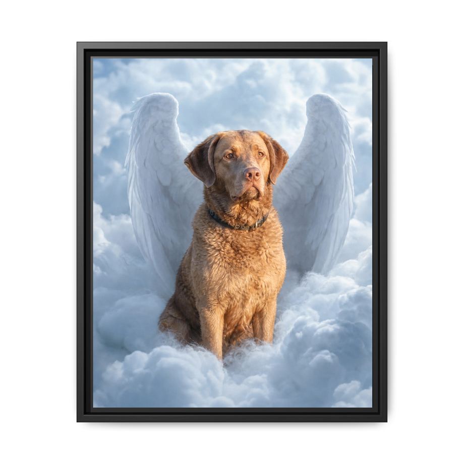Framed 16x20 Black front