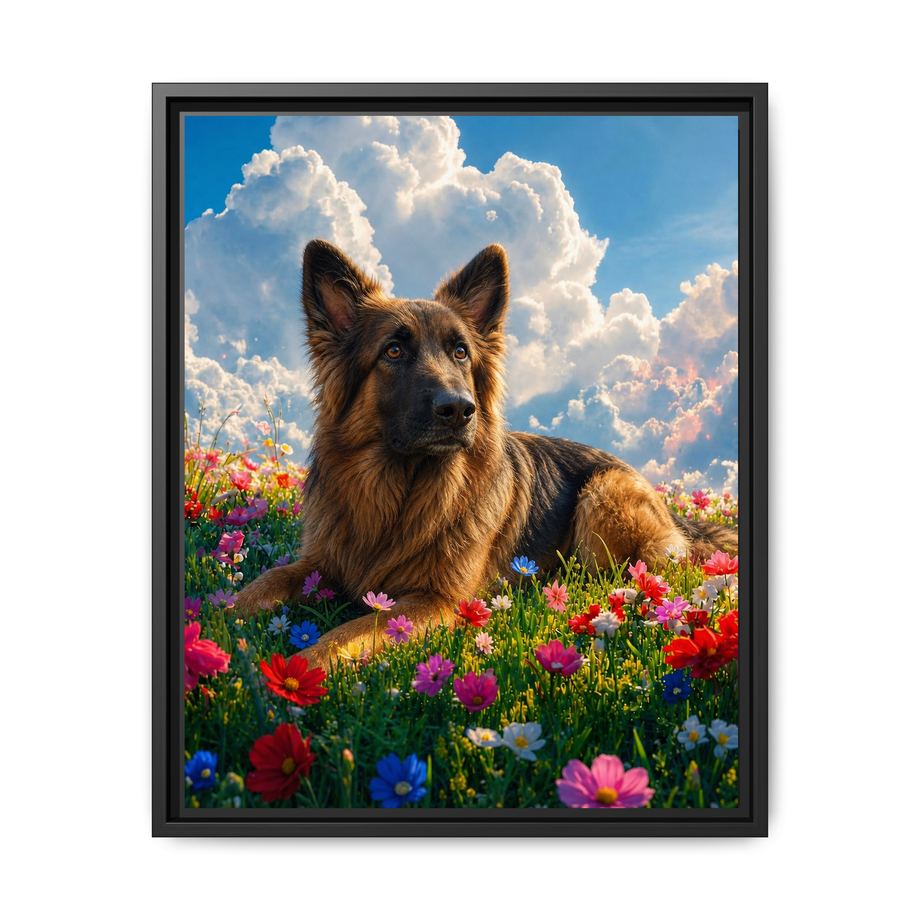 Framed 16x20 Black front