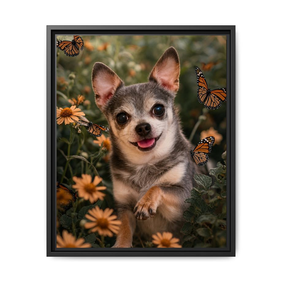Framed 16x20 Black front