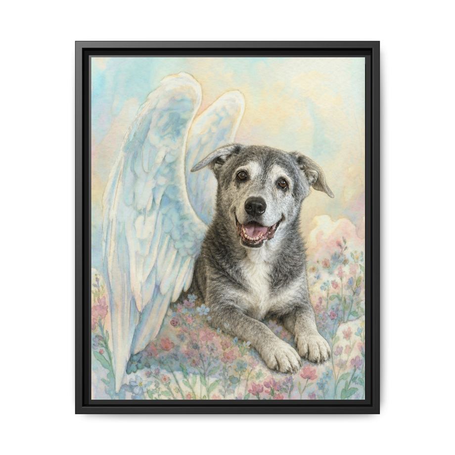 Framed 16x20 Black front