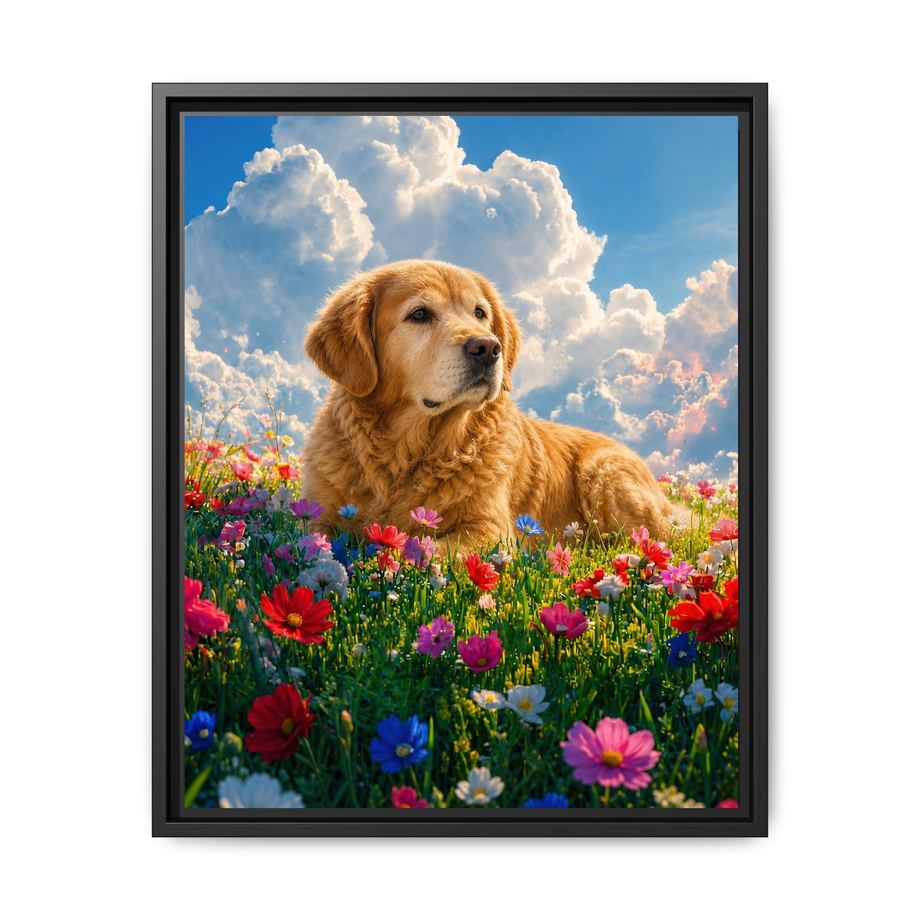 Framed 16x20 Black front