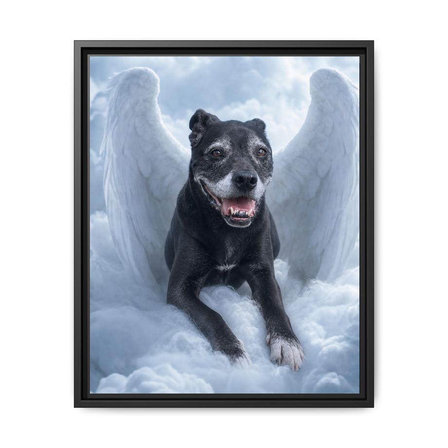 Framed 16x20 Black front