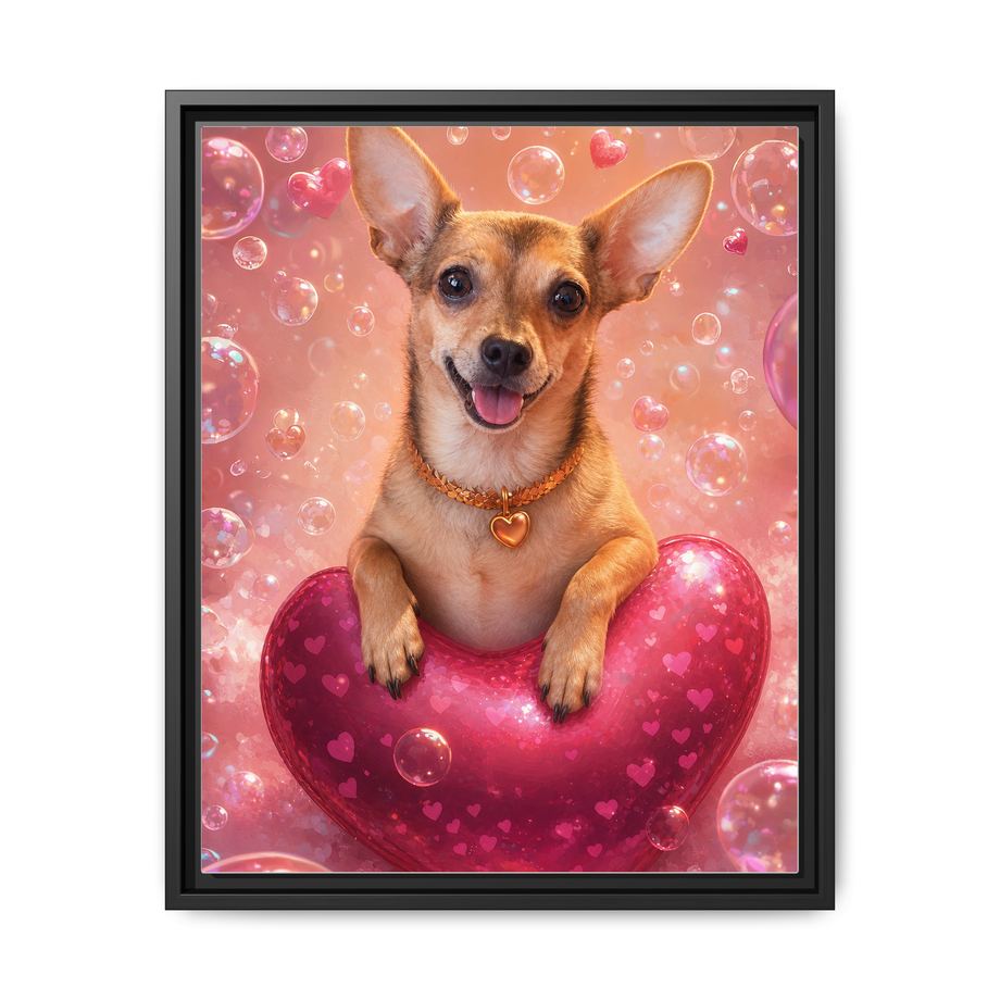 Framed 16x20 Black front
