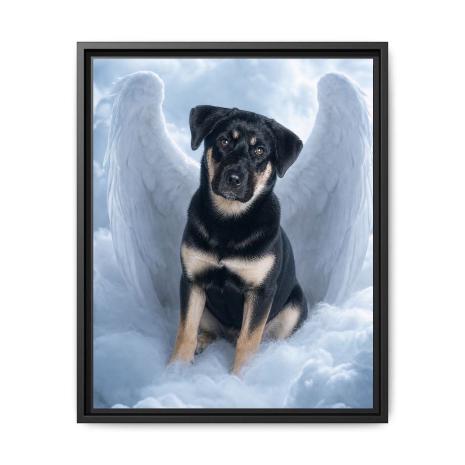 Framed 16x20 Black front