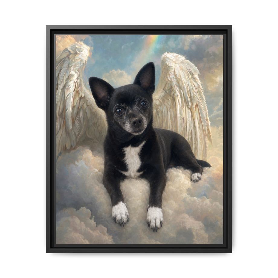 Framed 16x20 Black front
