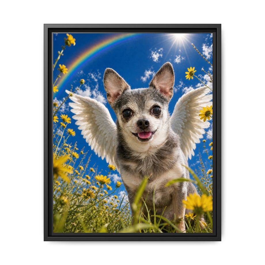 Framed 16x20 Black front