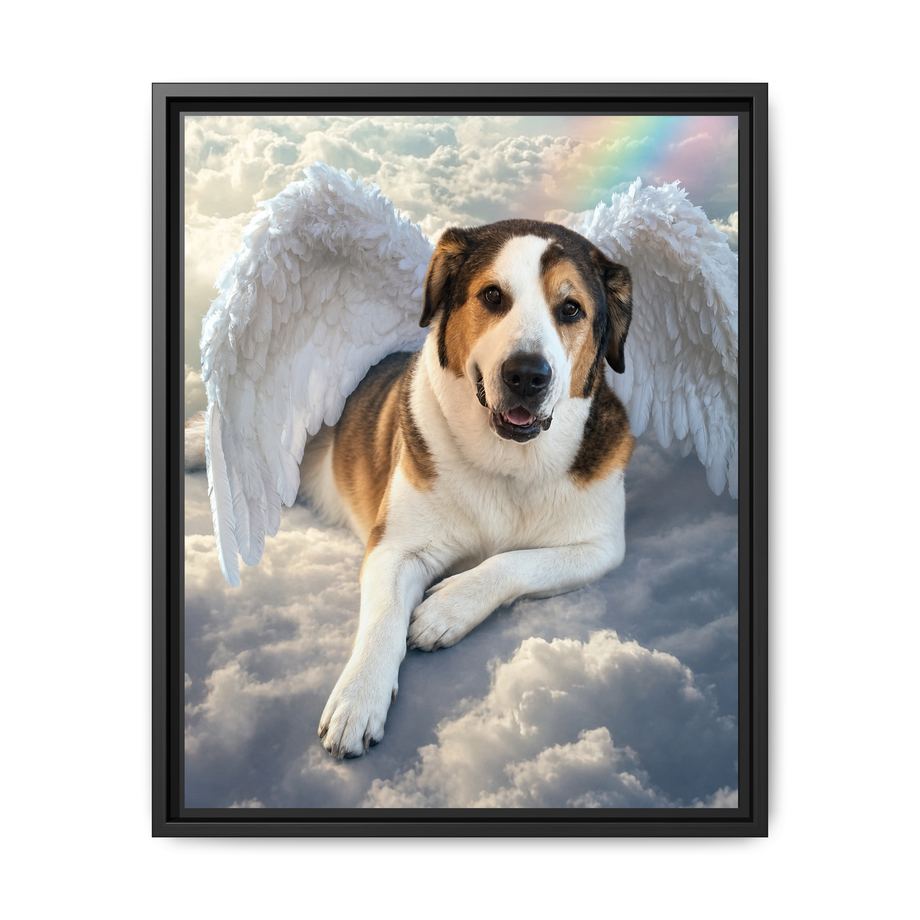 Framed 16x20 Black front