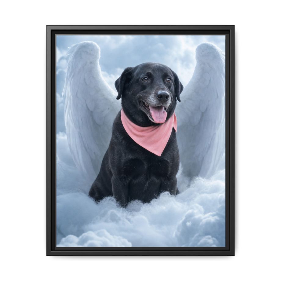 Framed 16x20 Black front