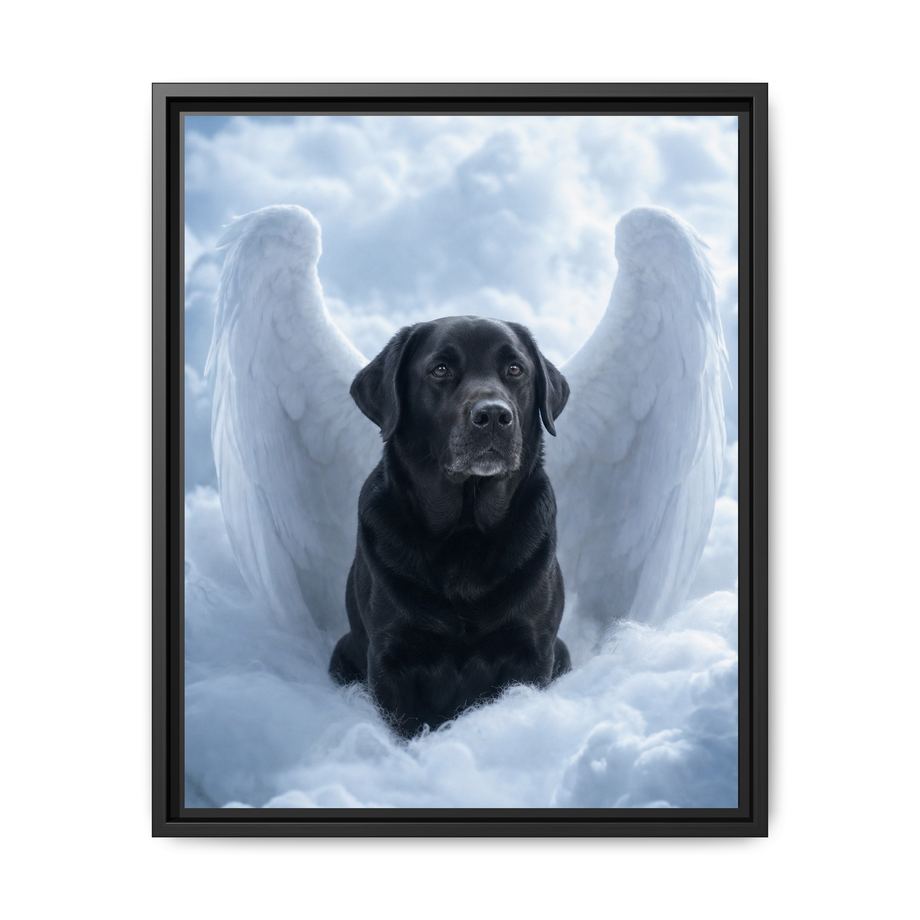 Framed 16x20 Black front