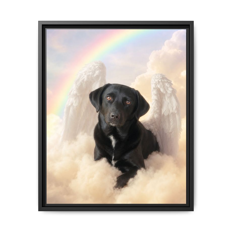 Framed 16x20 Black front