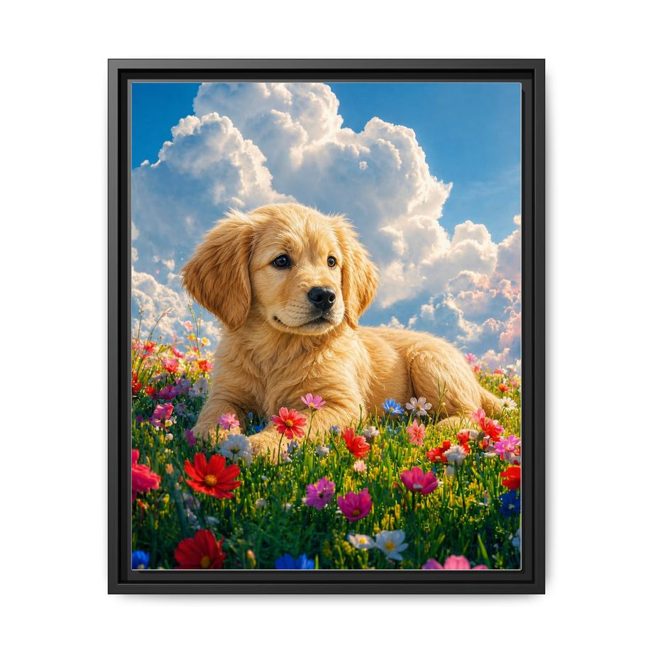 Framed 16x20 Black front