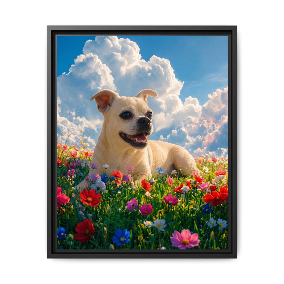 Framed 16x20 Black front