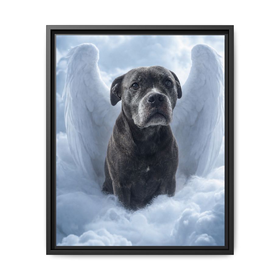 Framed 16x20 Black front