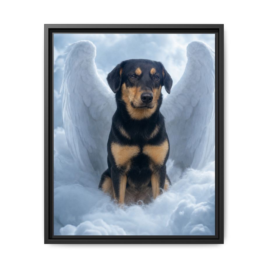 Framed 16x20 Black front