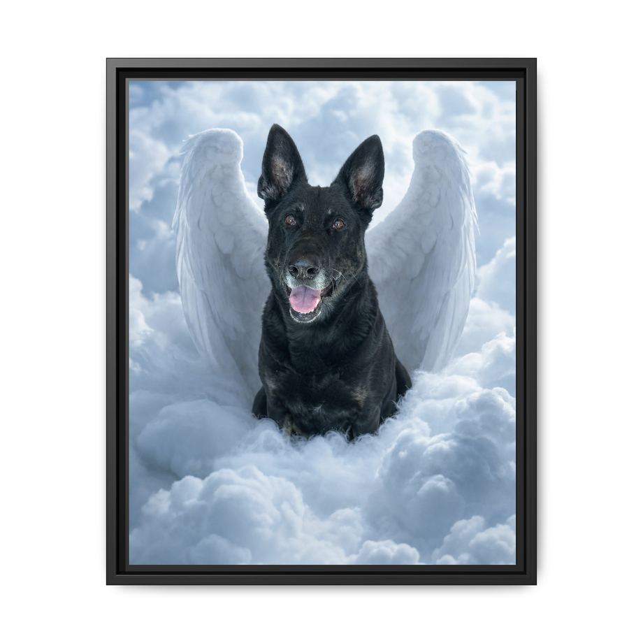 Framed 16x20 Black front
