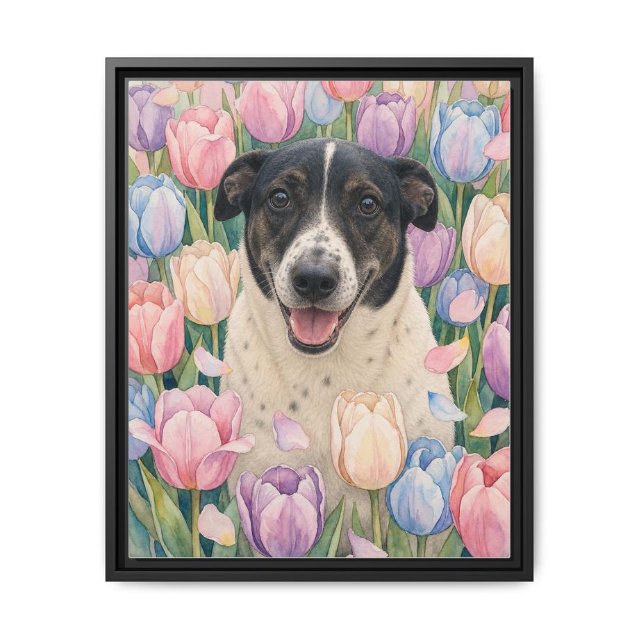 Framed 16x20 Black front
