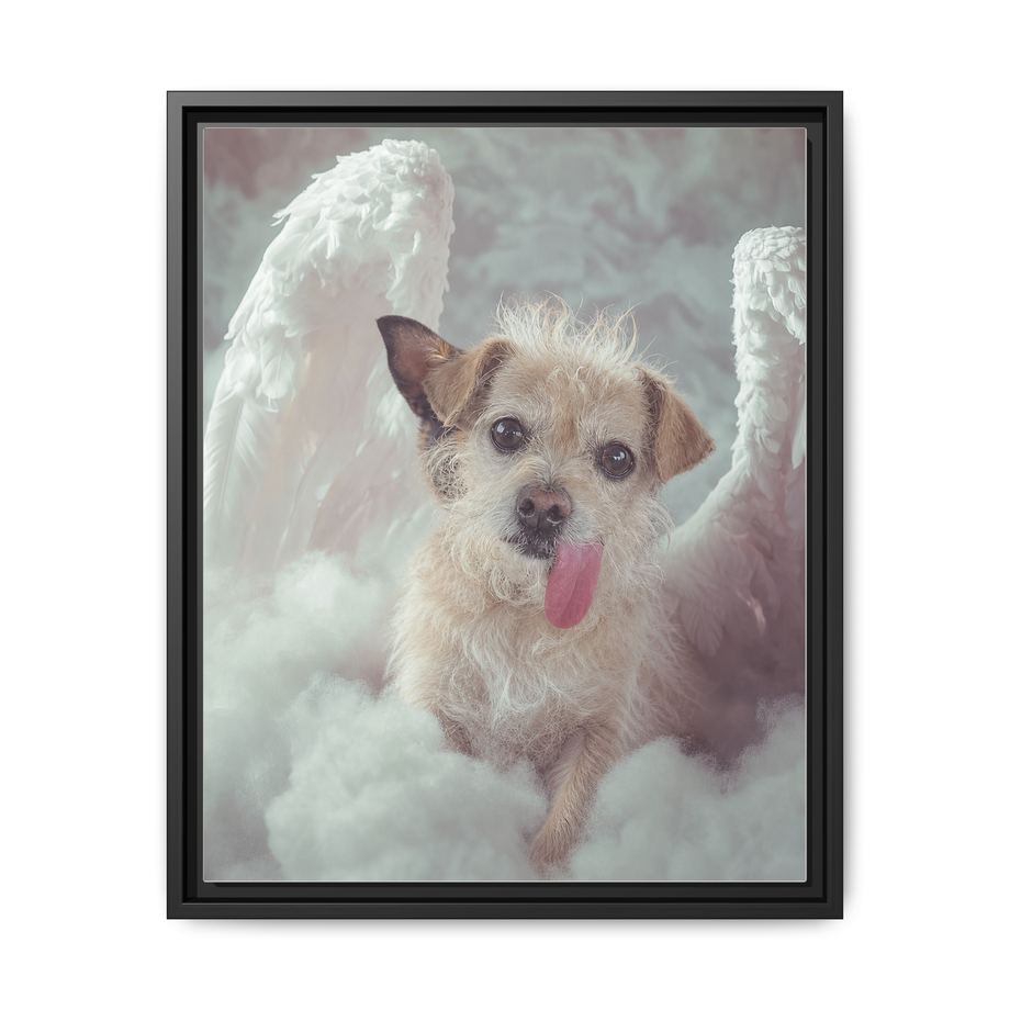 Framed 16x20 Black front