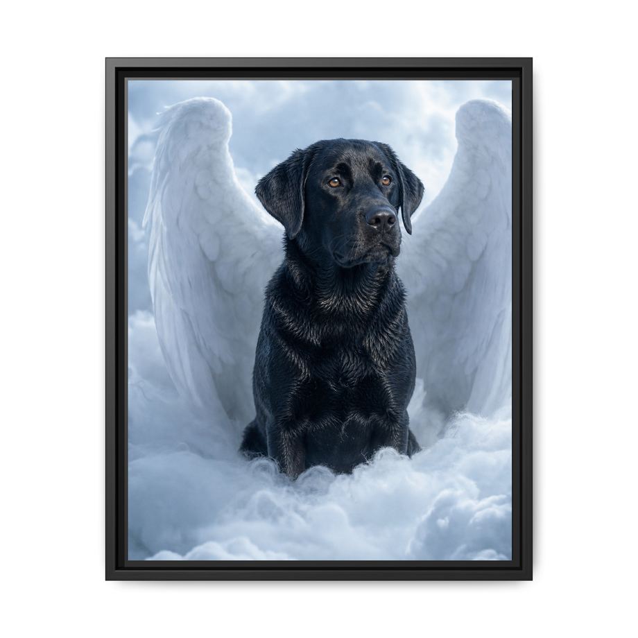 Framed 16x20 Black front