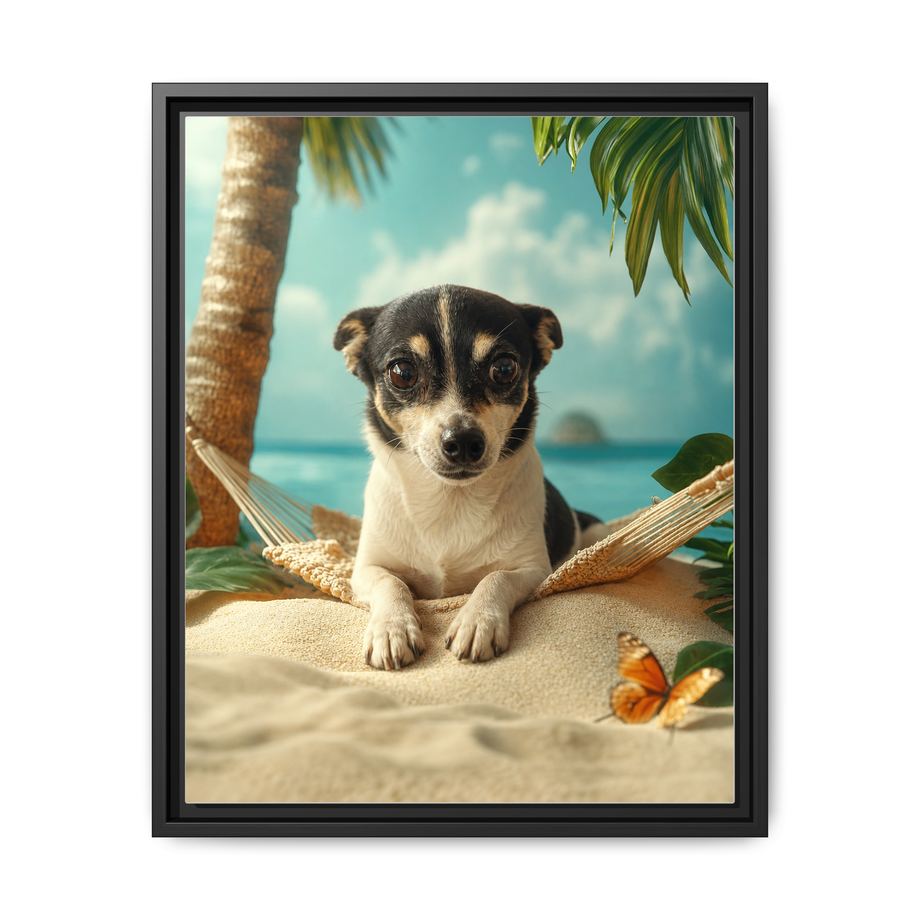 Framed 16x20 Black front
