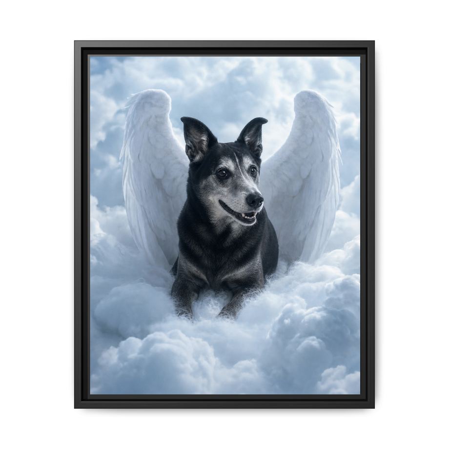 Framed 16x20 Black front