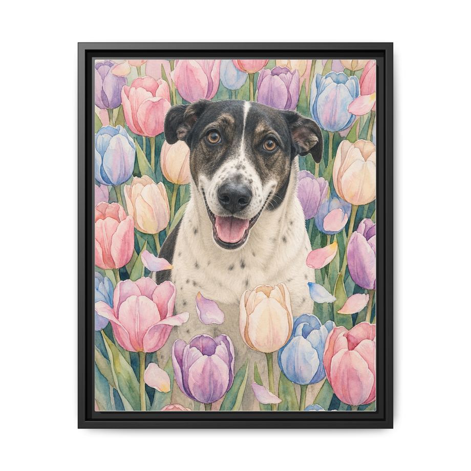 Framed 16x20 Black front