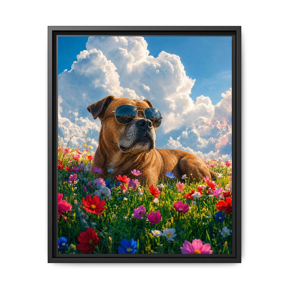 Framed 16x20 Black front