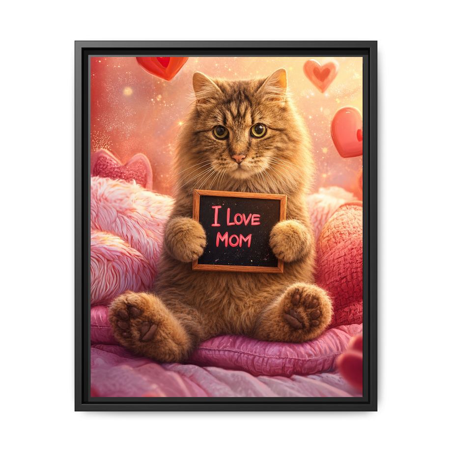 Framed 16x20 Black front