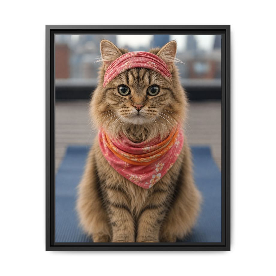 Framed 16x20 Black front