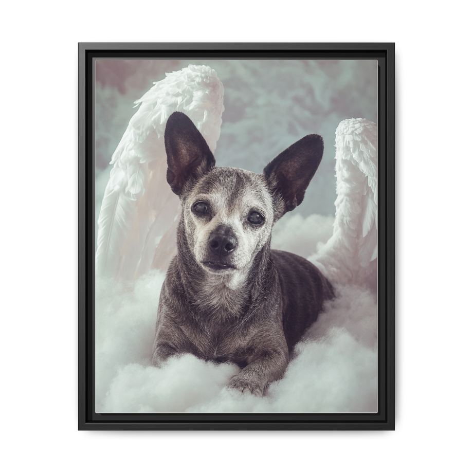 Framed 16x20 Black front